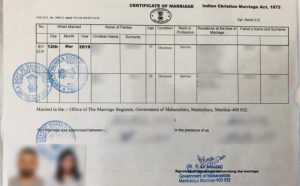 Christian Marriage Registration Service in Kurla